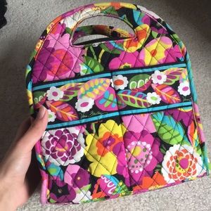 Vera Bradley floral lunchbox